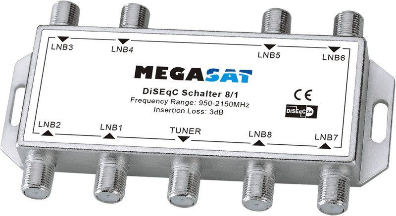 Megasat 0600204 кабельный разветвитель и сумматор