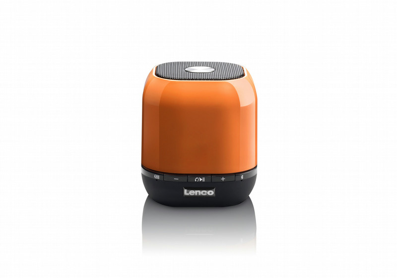 Lenco BTS-110 Rainbow T Mono portable speaker 3Вт Оранжевый