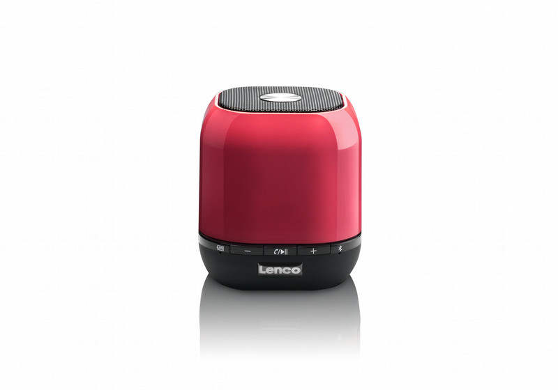 Lenco BTS-110 Mono portable speaker 3Вт Красный