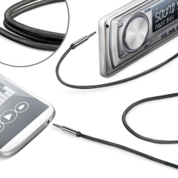 Celly LINEIN35TEXBK Audio-Kabel