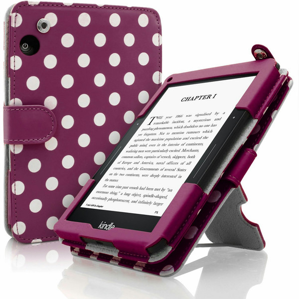 iGadgitz U3513 Folio Purple,White e-book reader case