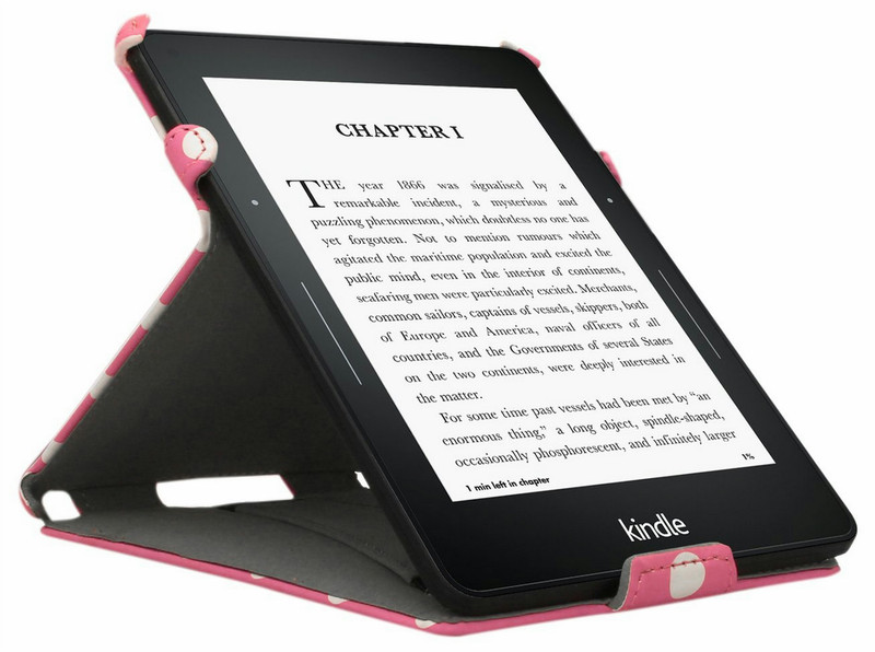 iGadgitz U3401 Flip Pink,White e-book reader case