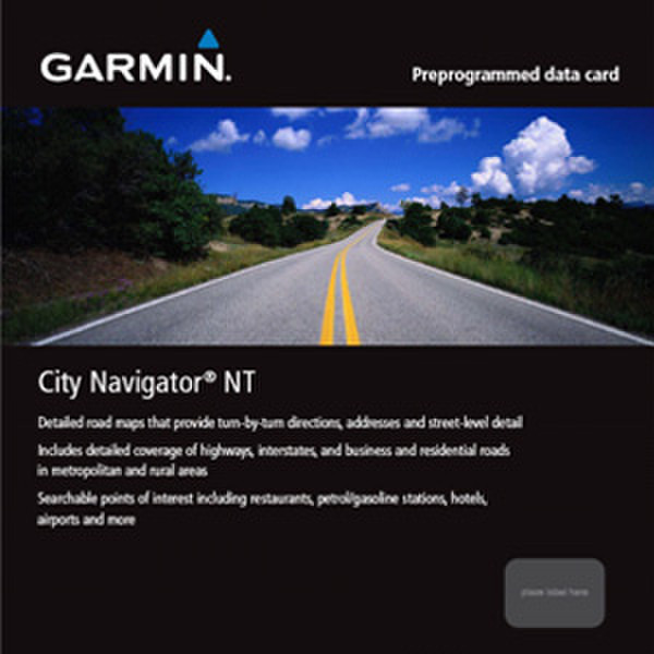 Garmin City Navigator Canada map update
