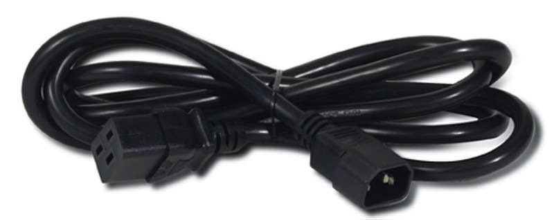 APC C19/C14 2m 2м C14 coupler C19 coupler Черный кабель питания