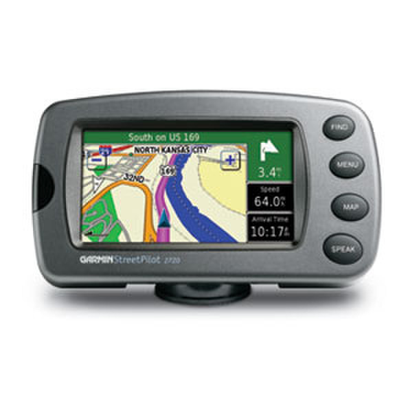 Garmin StreetPilot 2720 Plug-in Сенсорный экран 420г Серый навигатор