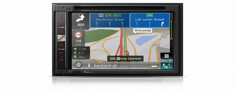 Pioneer AVIC-F970BT PlugIn einfügen 6.2Zoll Touchscreen Schwarz Navigationssystem