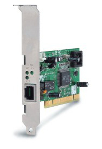 Allied Telesis Low Profile PCI Fast Ethernet Adapter Card Internal 100Mbit/s networking card