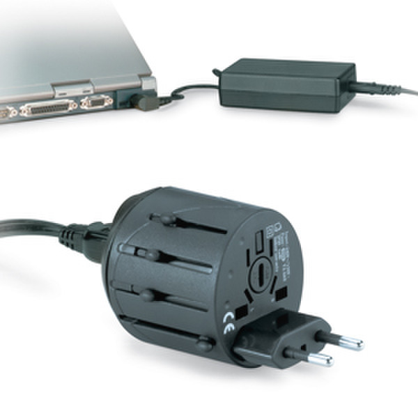 Kensington Travel Plug Adaptor Schwarz Netzteil & Spannungsumwandler