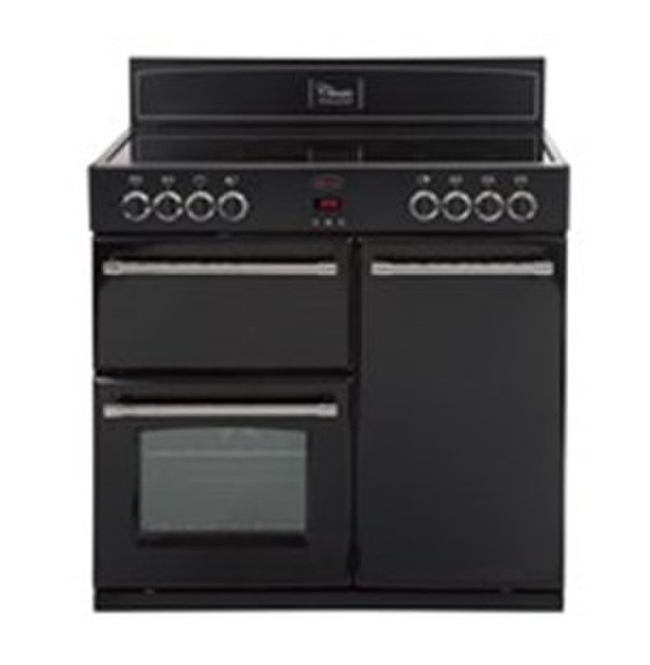 Belling Classic 90E Freestanding Ceramic hob A Black