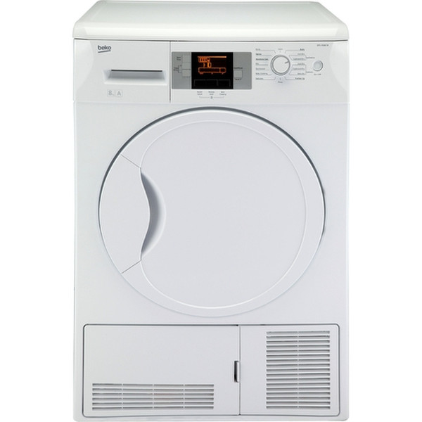 Beko DPU8360 Отдельностоящий Фронтальная загрузка 8кг A+ Белый