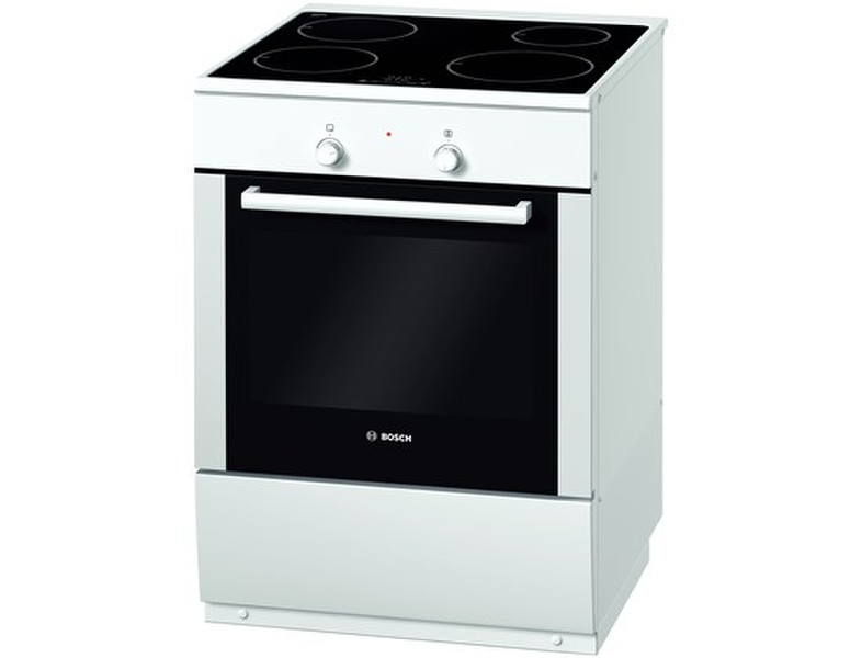 Bosch HCE628123U Freestanding Induction hob A White cooker