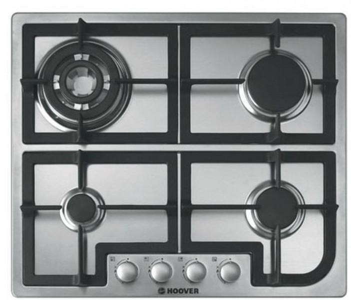 Hoover HGH 64 SQCX built-in Gas Stainless steel