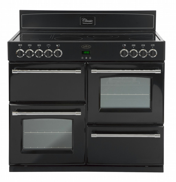 Belling Classic 100E Freestanding Ceramic hob A Black