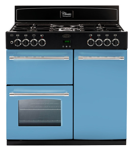 Belling Classic 90DFT Freestanding Gas hob A Black,Blue