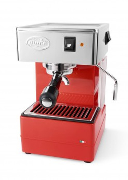 Quick Mill 820 Espresso machine 1.8л Красный, Cеребряный