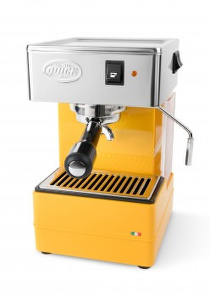 Quick Mill 820 Espressomaschine 1.8l Silber, Gelb