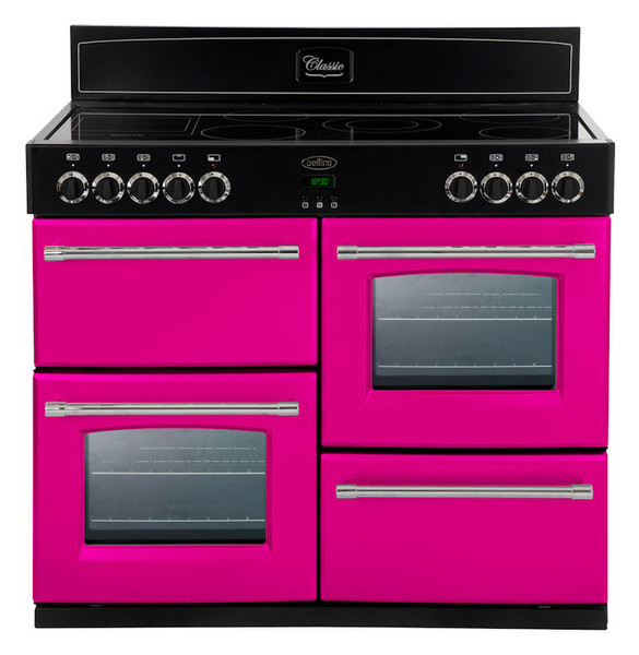 Belling Classic 110E Tabletop Ceramic hob A Black,Pink