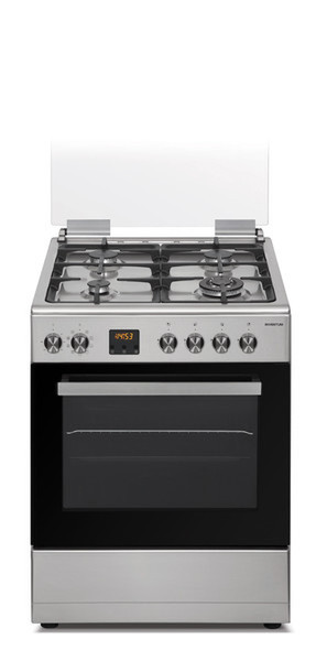 Inventum VFG6032WGRVS Freistehend Gas hob A Edelstahl Küchenherd