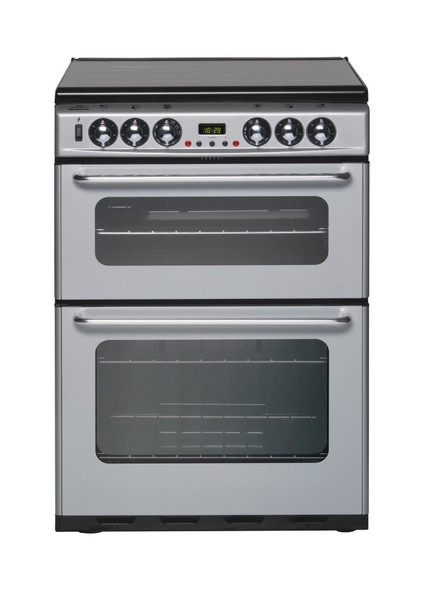 New World DF600TSIDOm Freestanding Gas hob Silver