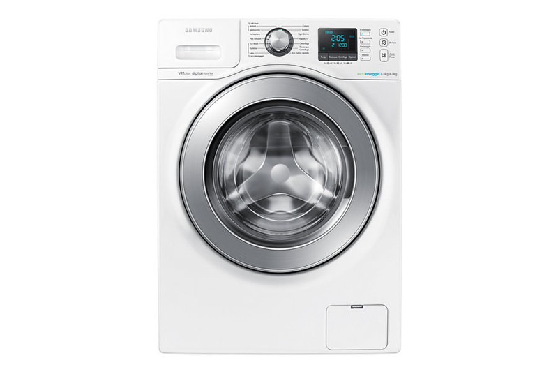 Samsung WD806U2GAWQ/ET freestanding Front-load B White washer dryer