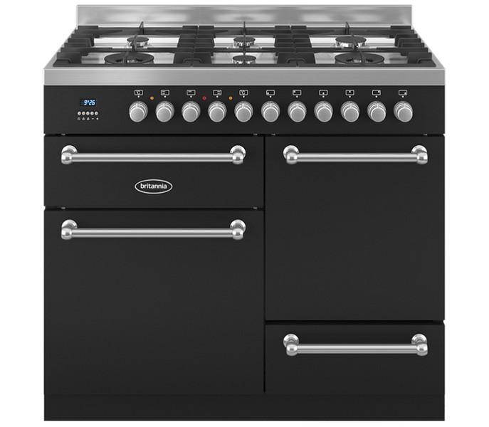 Britannia Wyre 100cm XG Freestanding Gas hob A Black