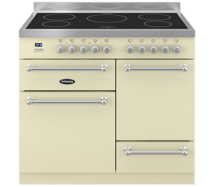 Britannia Wyre 100cm XG Freestanding Induction hob A Cream