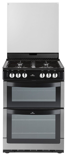 New World NW601GDOL Отдельностоящий Gas hob Нержавеющая сталь