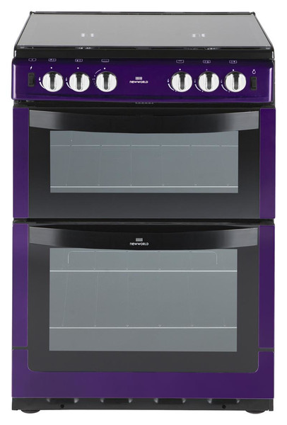 New World NW601GDOL Freestanding Gas hob Purple