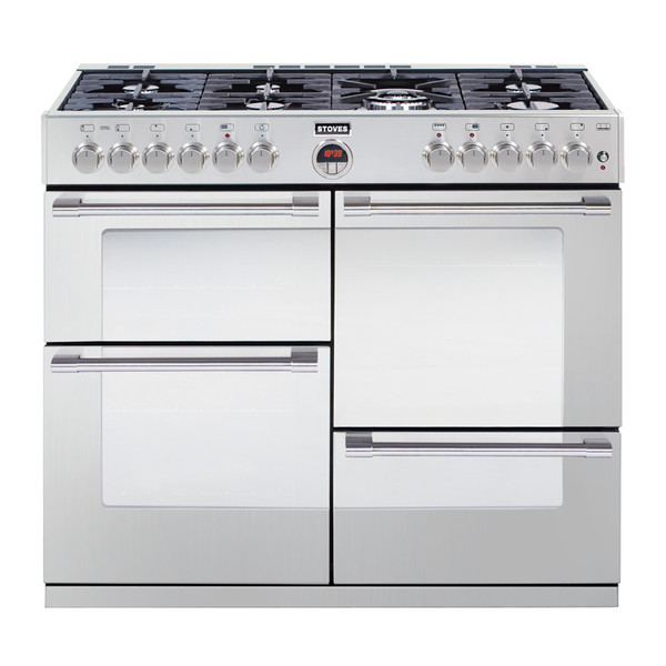 Stoves STERLING 1000DFT Freestanding Gas hob A Stainless steel