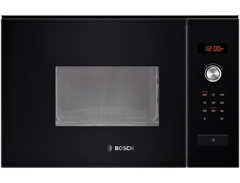 Bosch HMT75M664B Built-in 20L 800W Black microwave