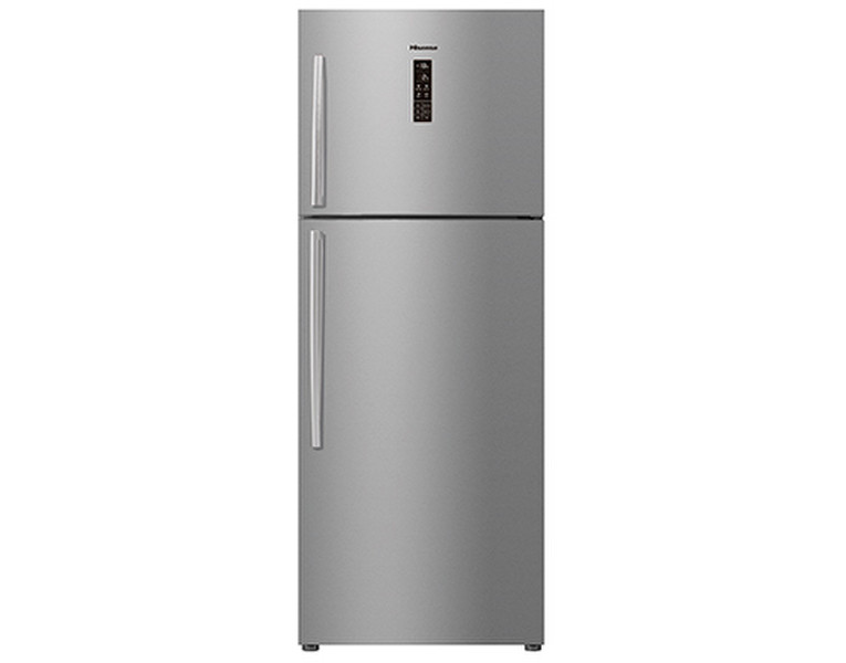 Hisense RT533N4DC12 Freestanding 400L A+ Stainless steel fridge-freezer