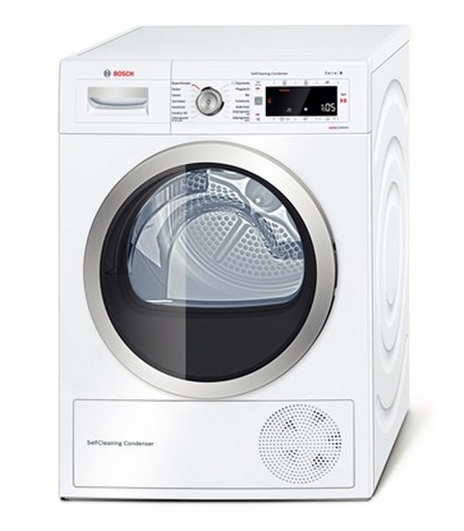 Bosch Logixx 8 WTW85530CH freestanding Front-load 8kg A++ White tumble dryer