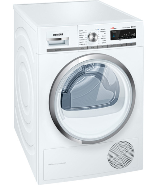 Siemens WT45W540CH freestanding Front-load 8kg A++ White tumble dryer