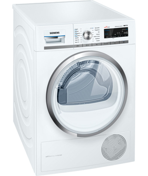 Siemens WT45W590CH freestanding Front-load 8kg A++ White tumble dryer