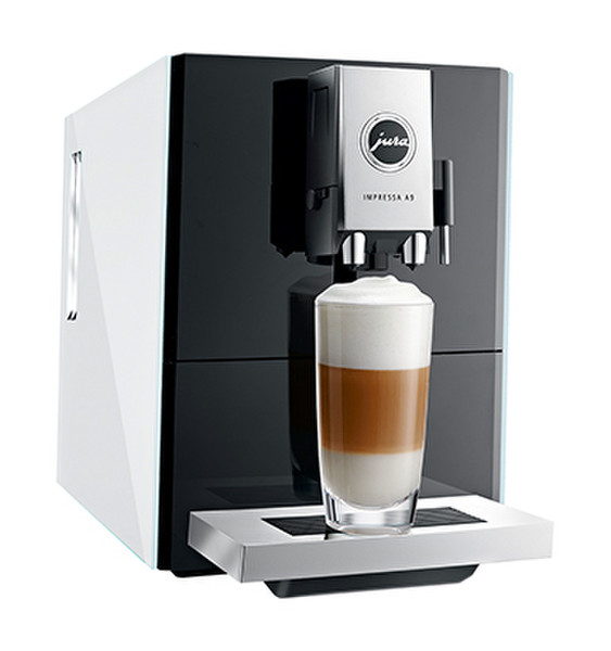 Jura IMPRESSA A9 Espresso machine 2.1л 2чашек Черный, Белый