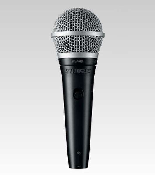 Shure PGA48-XLR Stage/performance microphone Verkabelt Schwarz, Metallisch