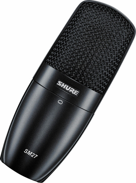 Shure SM27 Studio microphone Verkabelt Schwarz