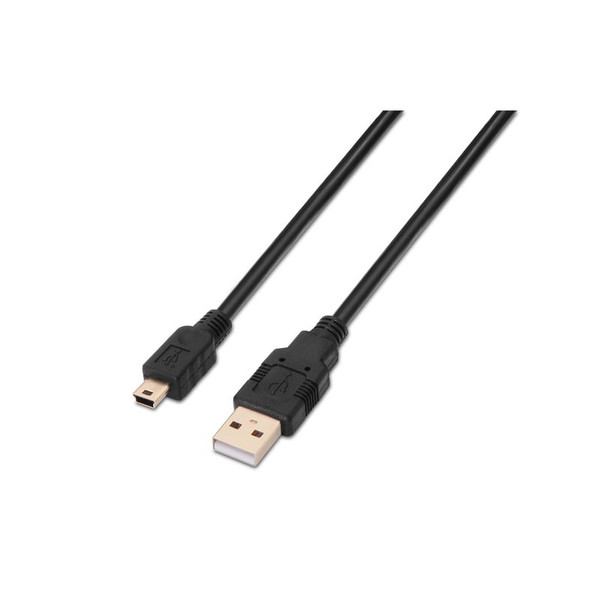 Nanocable 10.01.0405 4.5м USB A Mini-USB B Черный кабель USB