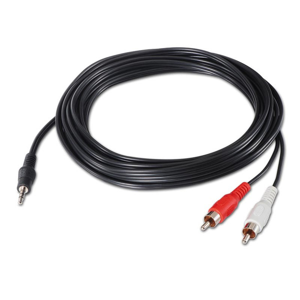 Nanocable 10.24.0305 5m 3.5mm 2 x RCA Black