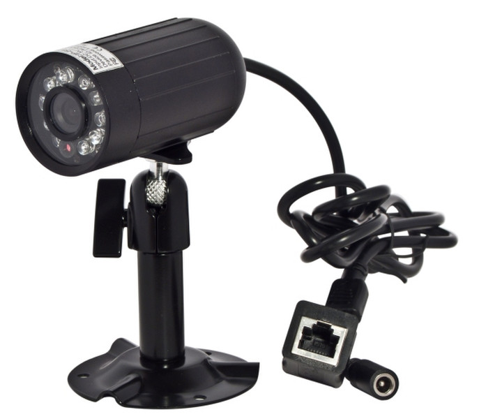 Chacon 34530 IP security camera В помещении и на открытом воздухе Пуля Черный камера видеонаблюдения