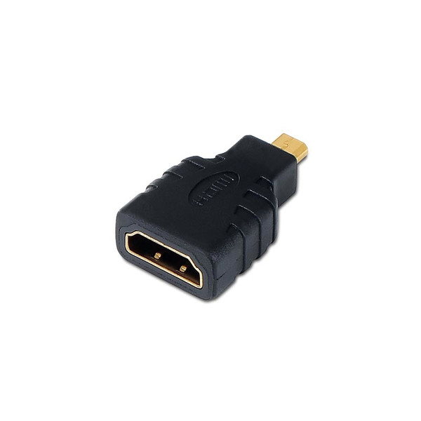 Nanocable 10.15.1206 HDMI Micro HDMI Черный кабельный разъем/переходник