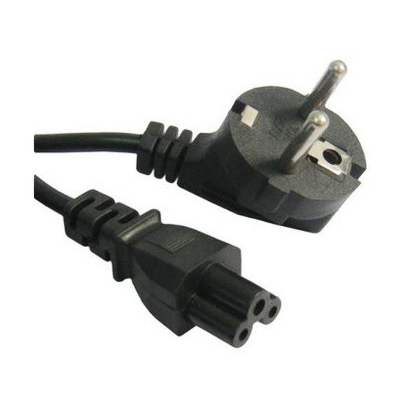 Nanocable 10.22.0302 1.5m CEE7/7 Schuko C5 coupler Black power cable