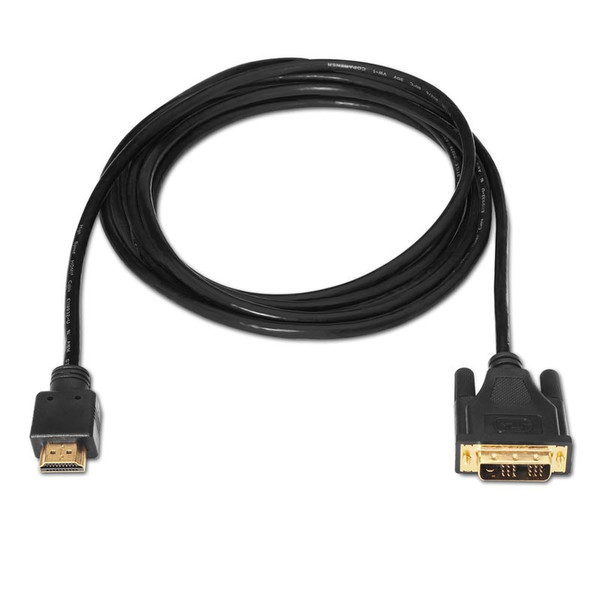 Nanocable HDMI - DVI, 5m DVI A HDMI Black