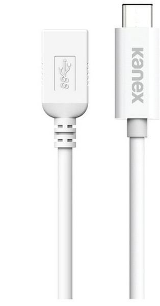 Kanex KU3CA107I 1.2m USB A USB C White USB cable