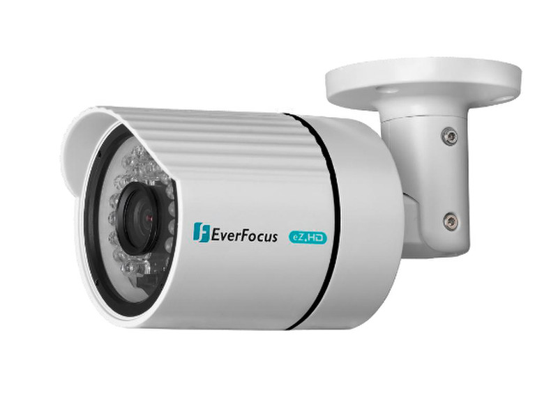 EverFocus ECZ930 CCTV security camera Вне помещения Пуля Белый камера видеонаблюдения