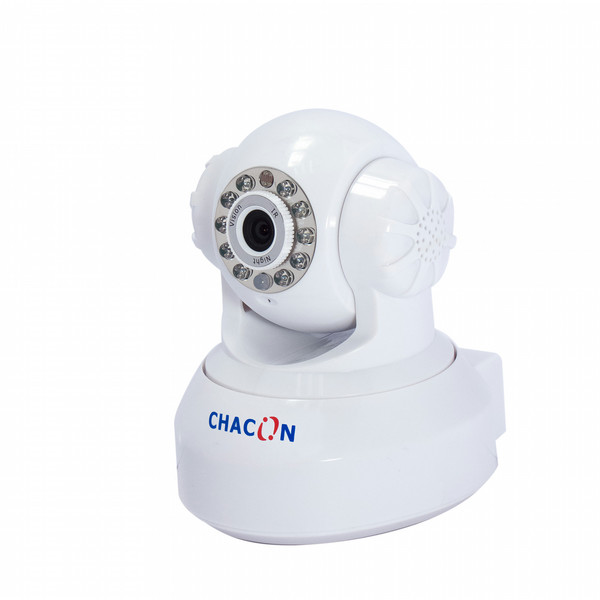 Chacon 34537 IP security camera Innenraum Kuppel Weiß Sicherheitskamera