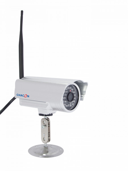 Chacon 34535 IP security camera В помещении и на открытом воздухе Пуля Белый камера видеонаблюдения