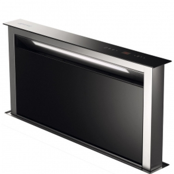 Smeg KDD90VXE Downdraft C Black, Stainless steel cooker hood