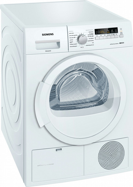 Siemens WT45W230EE freestanding Front-load 8kg A++ White tumble dryer