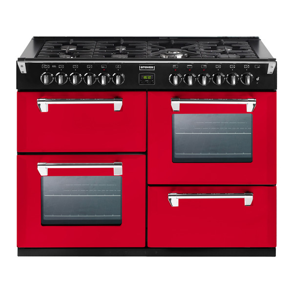 Stoves Richmond 1000DFT Отдельностоящий Gas hob A Красный